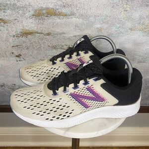New Balance DRFT Shoes Womens Size 8.5 Beige Black Running Sneakers WDRFTRW1
